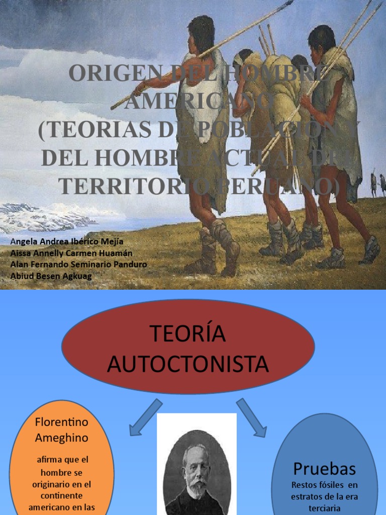 Teorías del Origen del Hombre Americano | PDF | Américas | Australia