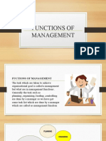Functions of Management Ashly