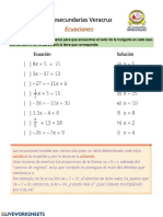 Ecuaciones Algebraicas