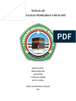 Makalah Sejarah - SISTEM PARTAI DAN PEMILIHAN UMUM 1955