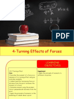 Turning effects of forces