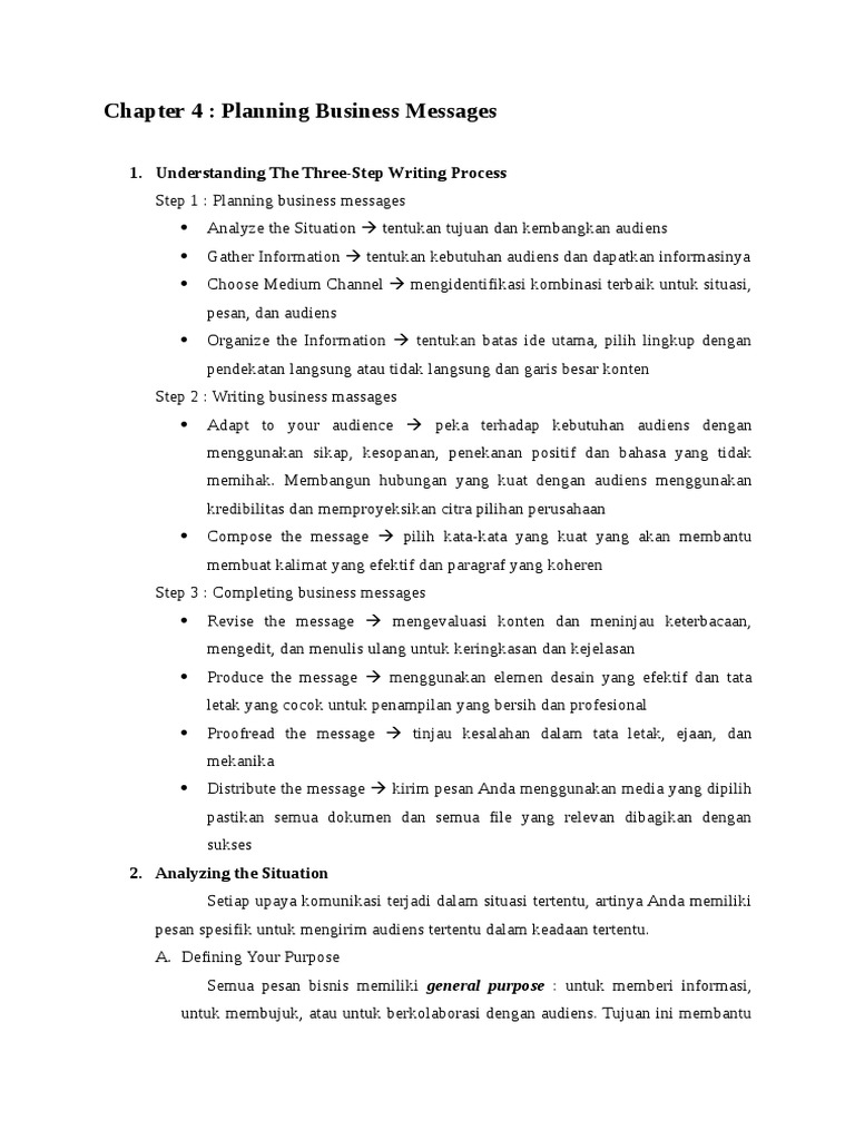 Chapter 45 Planning Business Messages Writting Business Messages PDF