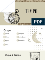 Filosofia Tempo