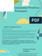 01-Riset Pemasaran