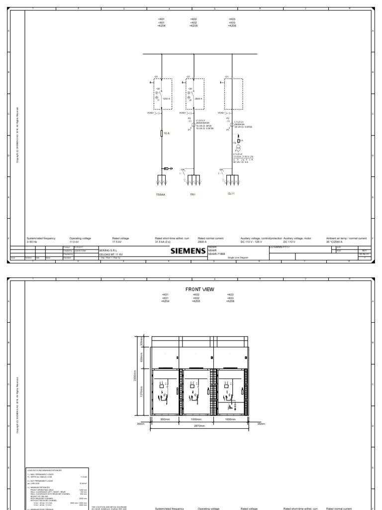 1.2 Drawings Cl11+Ctrf+Ctssaa PDF Electric Power