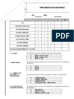 Sig0706 Frecuencia de Auditorias V.4