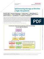 Combination Lipid-Lowering Therapy As First-Line