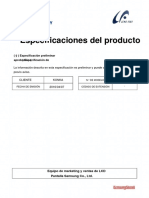 Pantalla Edpañol Datasheet