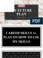 My Future Plan: Quarter 4 - Module 13
