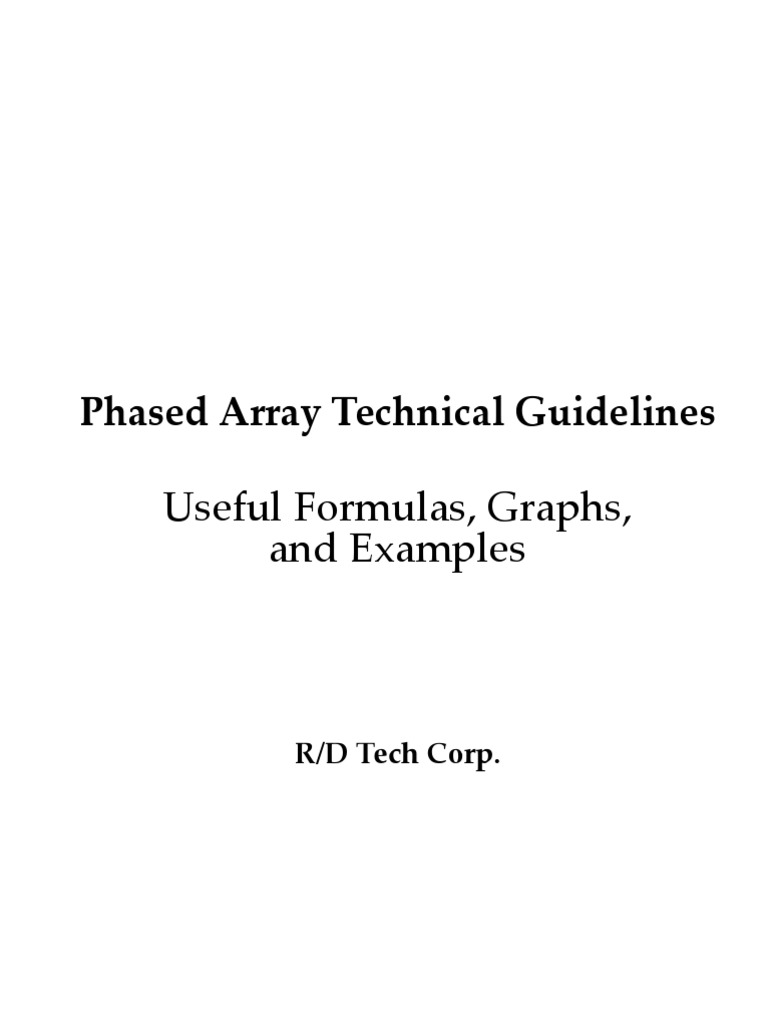 PA Technical Guidelines Extract - en | PDF | Nondestructive Testing ...