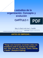 Los Estudios de La Organización