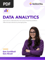 Data Analytics: Get Certified! Get Hired!