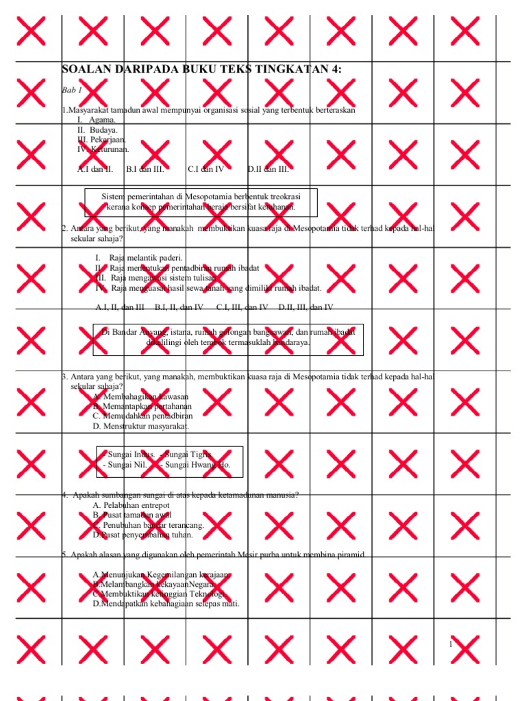 Soalan Objektif Buku Teks Ting Pdf