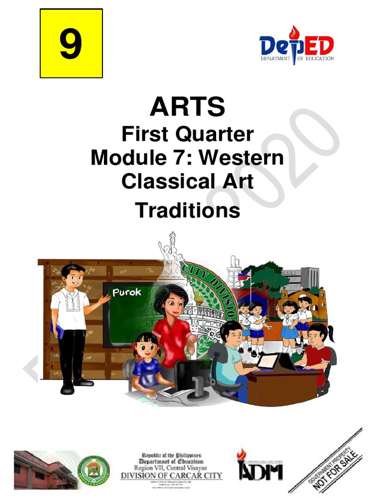 ARTS 9 Q1 MOD7 WesternClassicalArtTraditions CC PDF Learning