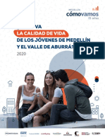MCV Cómo Va La Calidad de Vida de Los Jóvenes en Medellín y El Valle de Aburra 2020