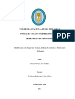 Identificación de Subpartidas, Medidas y Restricciones Arancelarias.