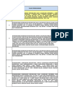 Daftar Kertas Kerja KM