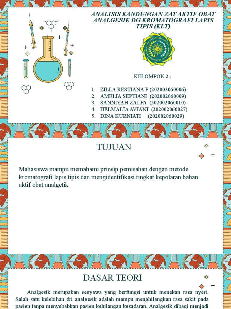 Analisis Kadar Parasetamol dan Kafein KLT | PDF | Sains & Matematika