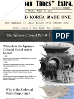 Intro to the Japanese Colonial Period in Korea (39