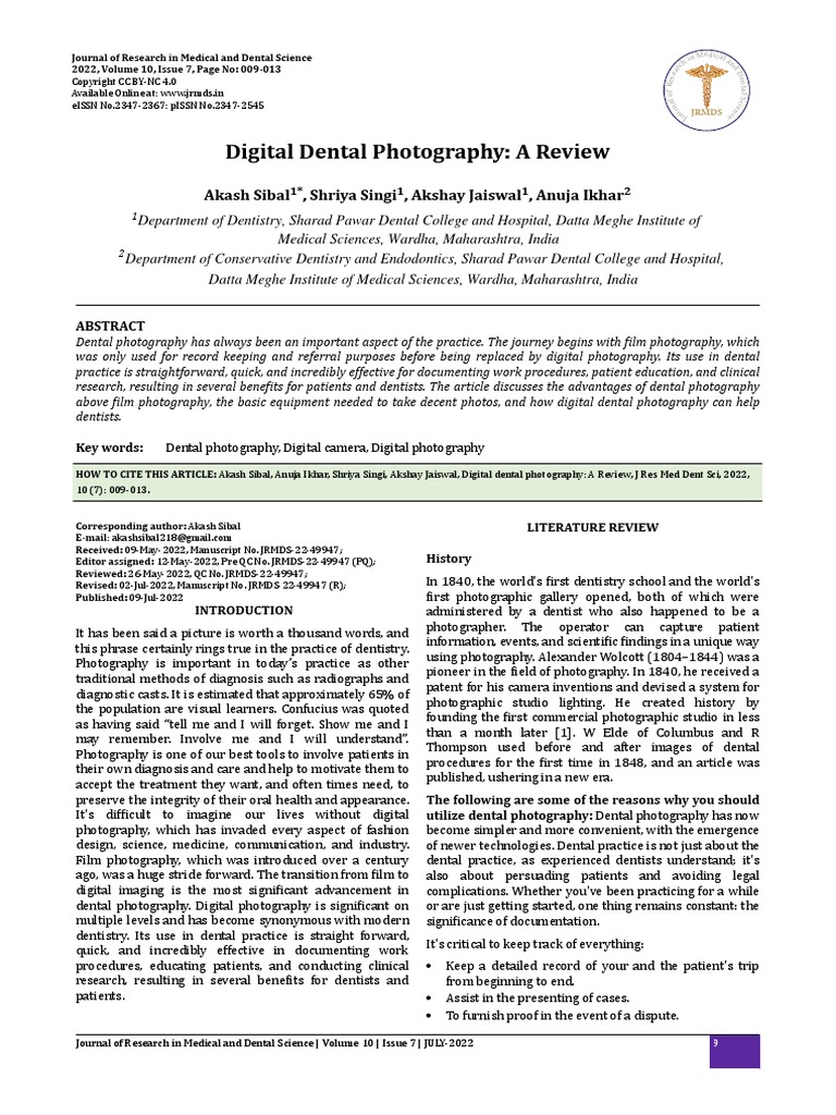 Review - Digital Dental Photography | PDF | Camera | Single Lens Reflex ...