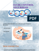 Medidas de Control y Seguridad