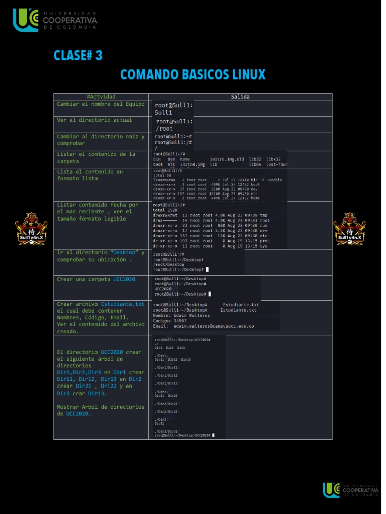 Comando Basicos Linux | PDF | Archivo de computadora | Directorio ...