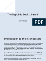The Republic Book 1 Part 4