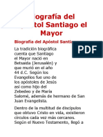 Biografía Del Apóstol Santiago El Mayor