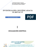 Investigación Científica Hacia El Renacyt