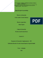 Adaptación Guía de Aprendizaje Ciencias Naturales 3 y 4