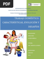 Trabajo Doméstico - Característica, Evolución y Desafío
