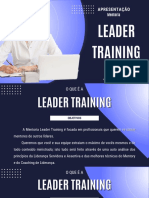 Apresentação Leader Training