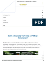 Comment Installer FortiGate Sur VMware Workstation _ – GetLabsDone