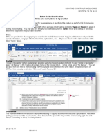 Lighting Control Panelboard Specification