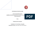 Carrera de Especializacion. Programa. Finalizacion Del Tratamiento. 2020