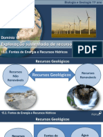 BioGeo11 - Recursos - Geológicos - Energias - Hídricos