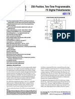 AD5170BRMZ2.5 Potenţiometre Digitale