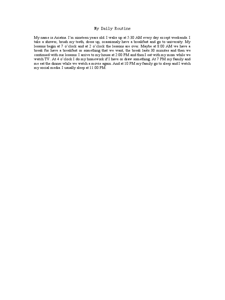 my-daily-routine-pdf