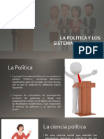 La Política y Los Sistemas Políticos