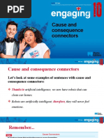 Enga10 Cause Consequence Connectors