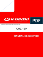 Manual de Serviços CRZ 150 Português