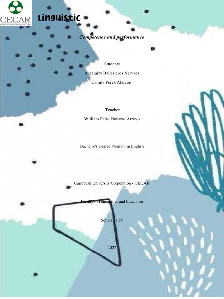 English Linguistics - First Assignment | PDF | Linguistics | Language ...
