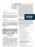 D. S. #003-2017-PCM - Modifican Rof de Servir