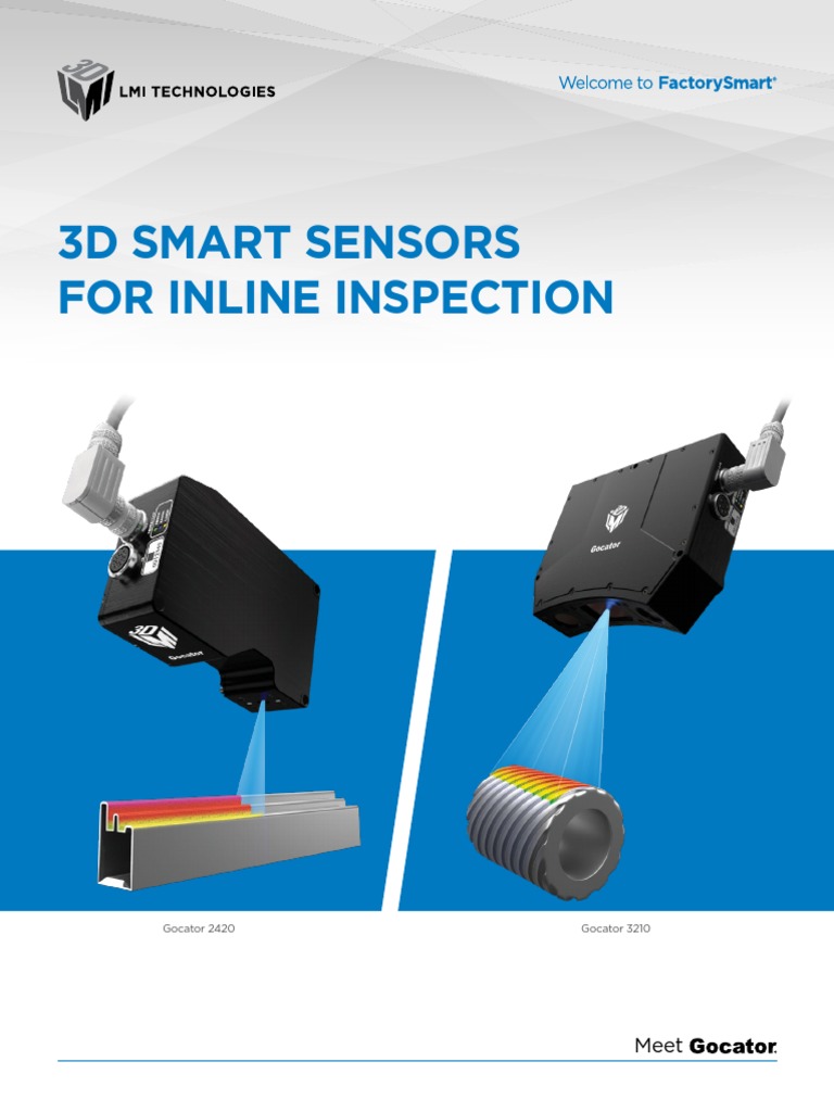 Oacon LMI3d Lazer Profil Ve Snapshot Sensor | PDF | Programmable Logic ...