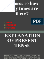 Review of Present Tense.