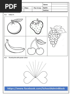 Nursery 2024 class drawing