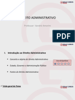 Direito Administrativo: Professor: Vandré Amorim