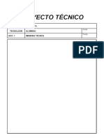 Plantilla Proyecto Técnico Memória y Boceto 2º Eso