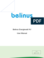 Belinus Energiewall HV Installation Manual en V1 2022