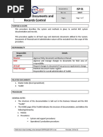 Document Control Process